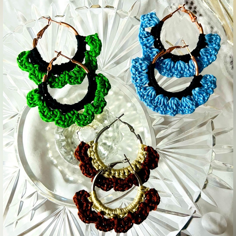 Handmade boho earrings! Thank you for taking the time to browse my site 😊